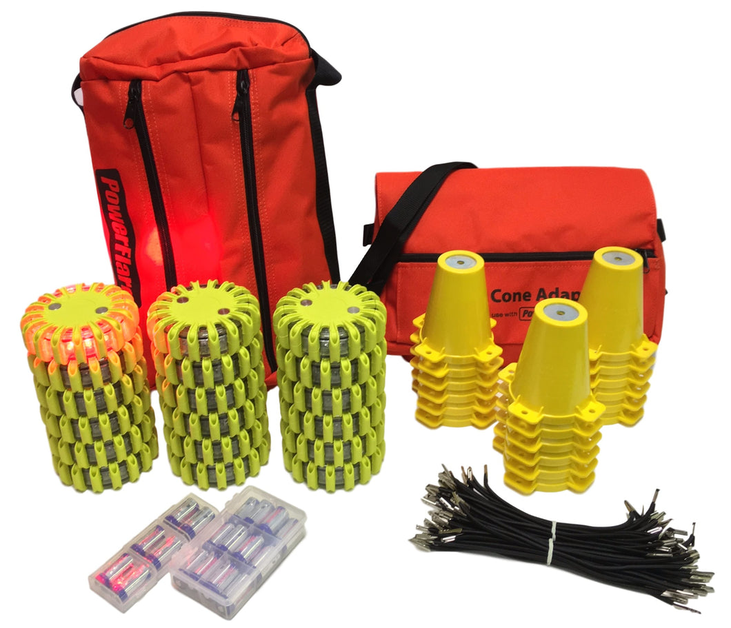 Cone Kit with 18 PowerFlare Soft Pack